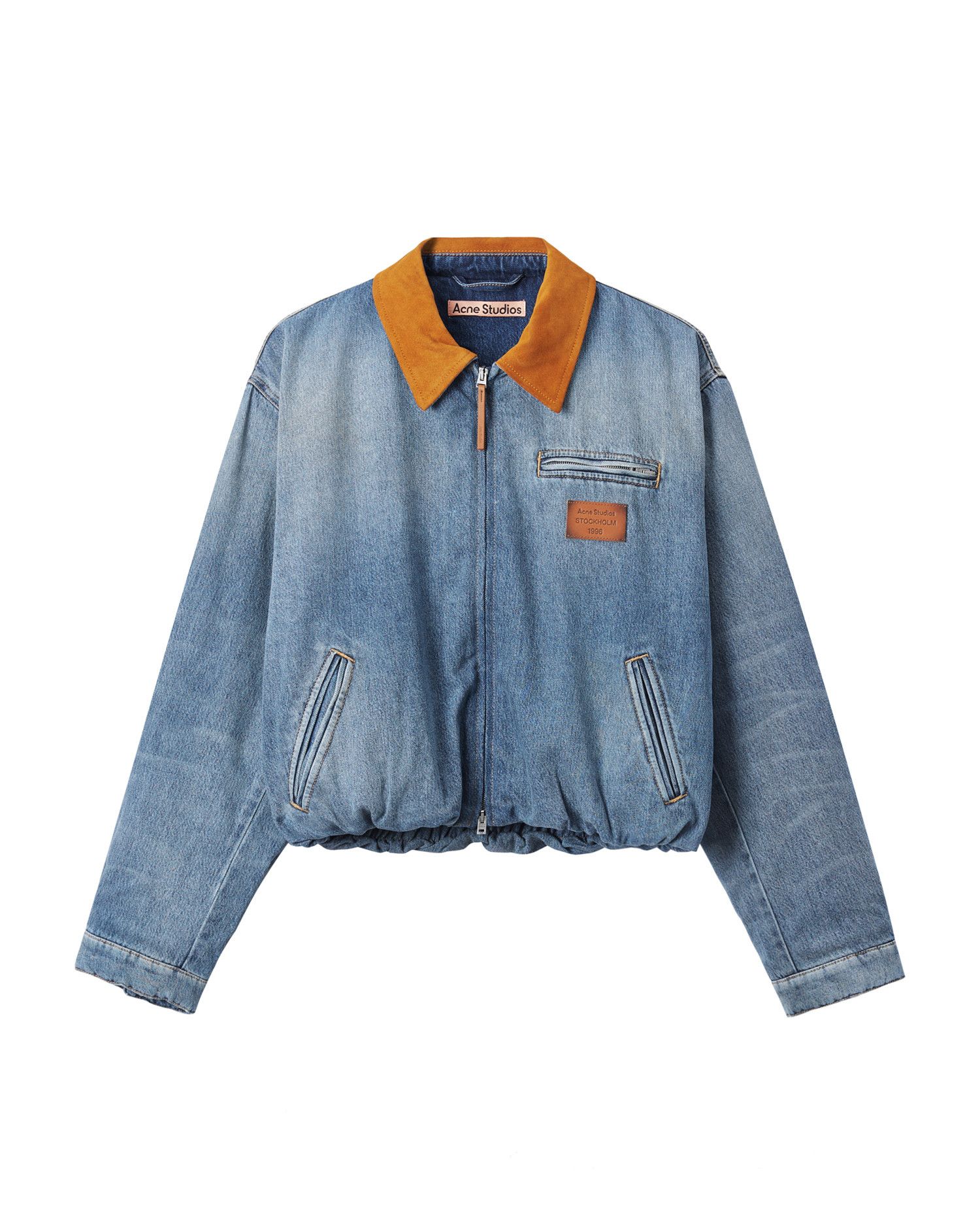 Acne Studios Acne Studios Spliced Lapel Denim Jacket Size M / US 6-8 / IT 42-44 - 1 Thumbnail