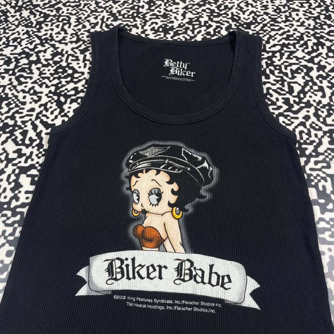 Cartoon Network Vintage 2005 Betty Boop Biker Babe Hysteric Style Tank Top Size S / US 4 / IT 40 - 6 Thumbnail