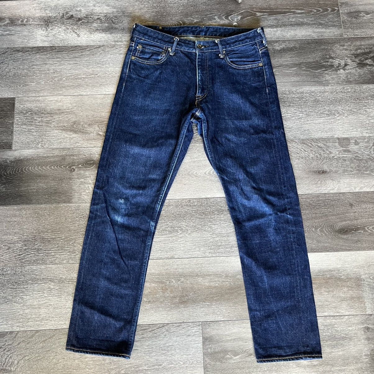 Japan Blue Japan Blue Kojima 14 Oz Raw Denim Selvedge Jeans Size 31x29 Size US 31 - 2 Thumbnail