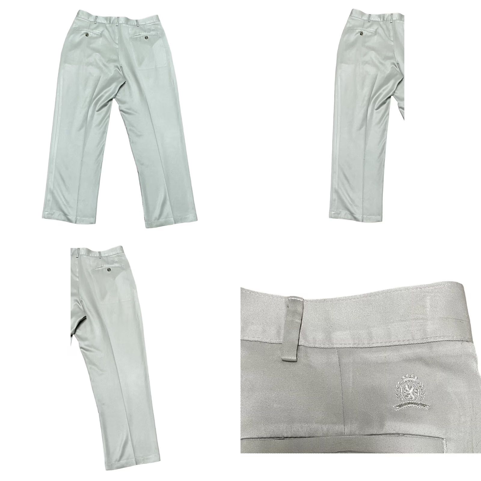 Tommy Hilfiger Tommy Hilfiger Pants Dress Flat Front 36x30 Khaki Beige Men Regular Straight Slacks Short Description: Modern, Classic, 90s Size US 36 / EU 52 - 8 Thumbnail