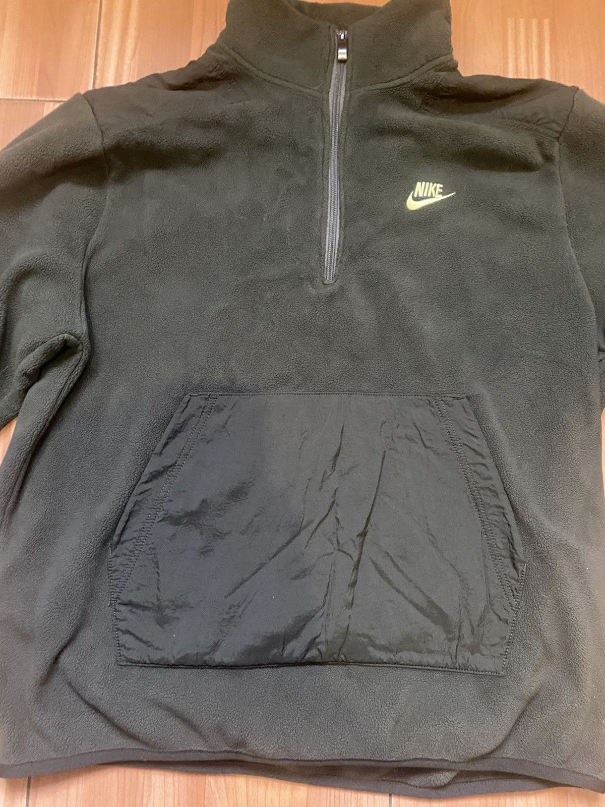 Nike Nike Sportswear Fleece Jacket Olive Size US M / EU 48-50 / 2 - 3 Thumbnail