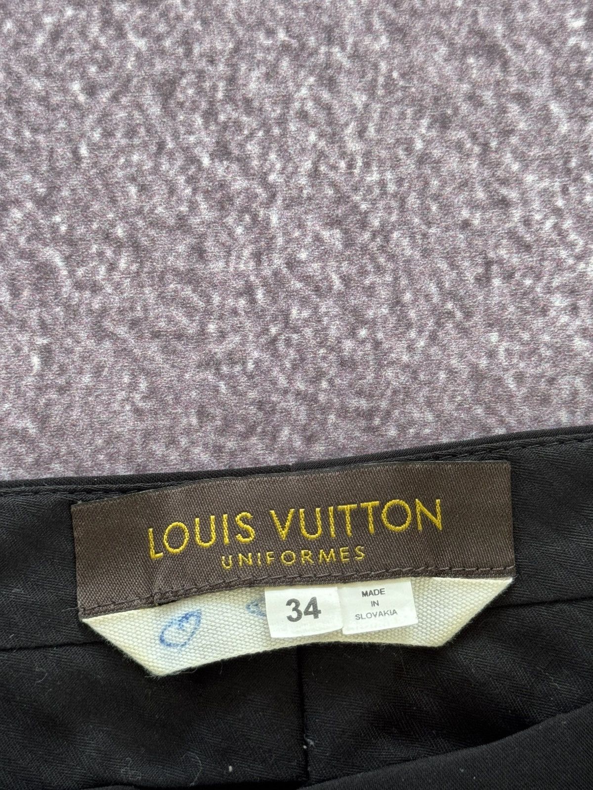 Louis Vuitton Louis Vuitton Uniforms Luxury 00s Black Trousers Size 34" / US 12 / IT 48 - 7 Thumbnail