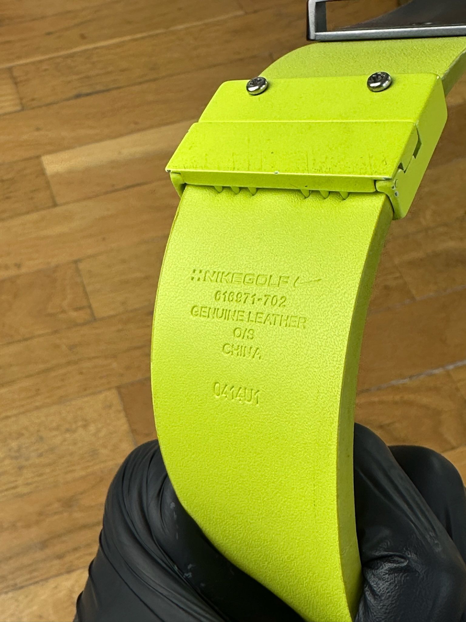 Nike VINTAGE NIKE BELT SWOOSH techno rave acid colour Size ONE SIZE - 10 Thumbnail