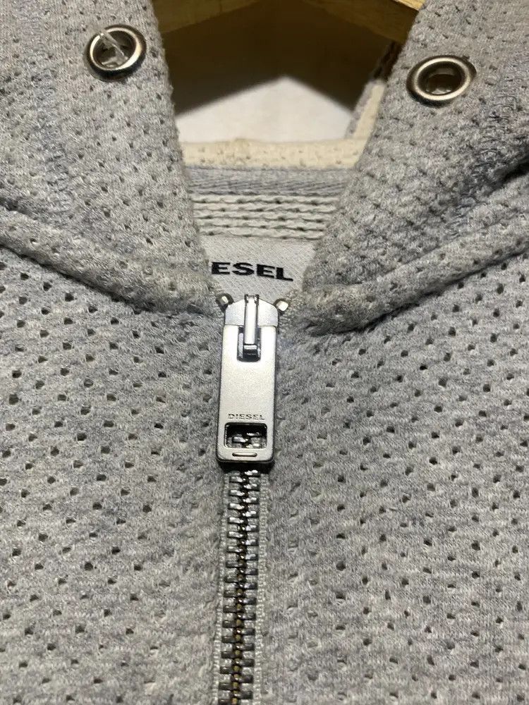 Diesel Y2k Diesel distressed mesh hoodie Size US M / EU 48-50 / 2 - 5 Thumbnail