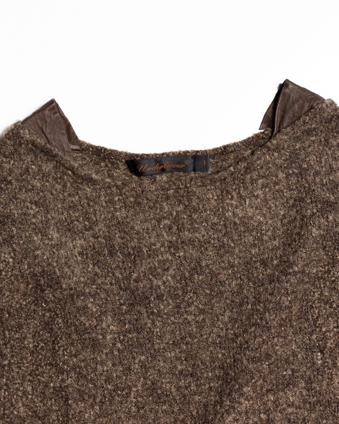 Undercover AW06 LEATHER TRIM KNIT Size US S / EU 44-46 / 1 - 4 Thumbnail