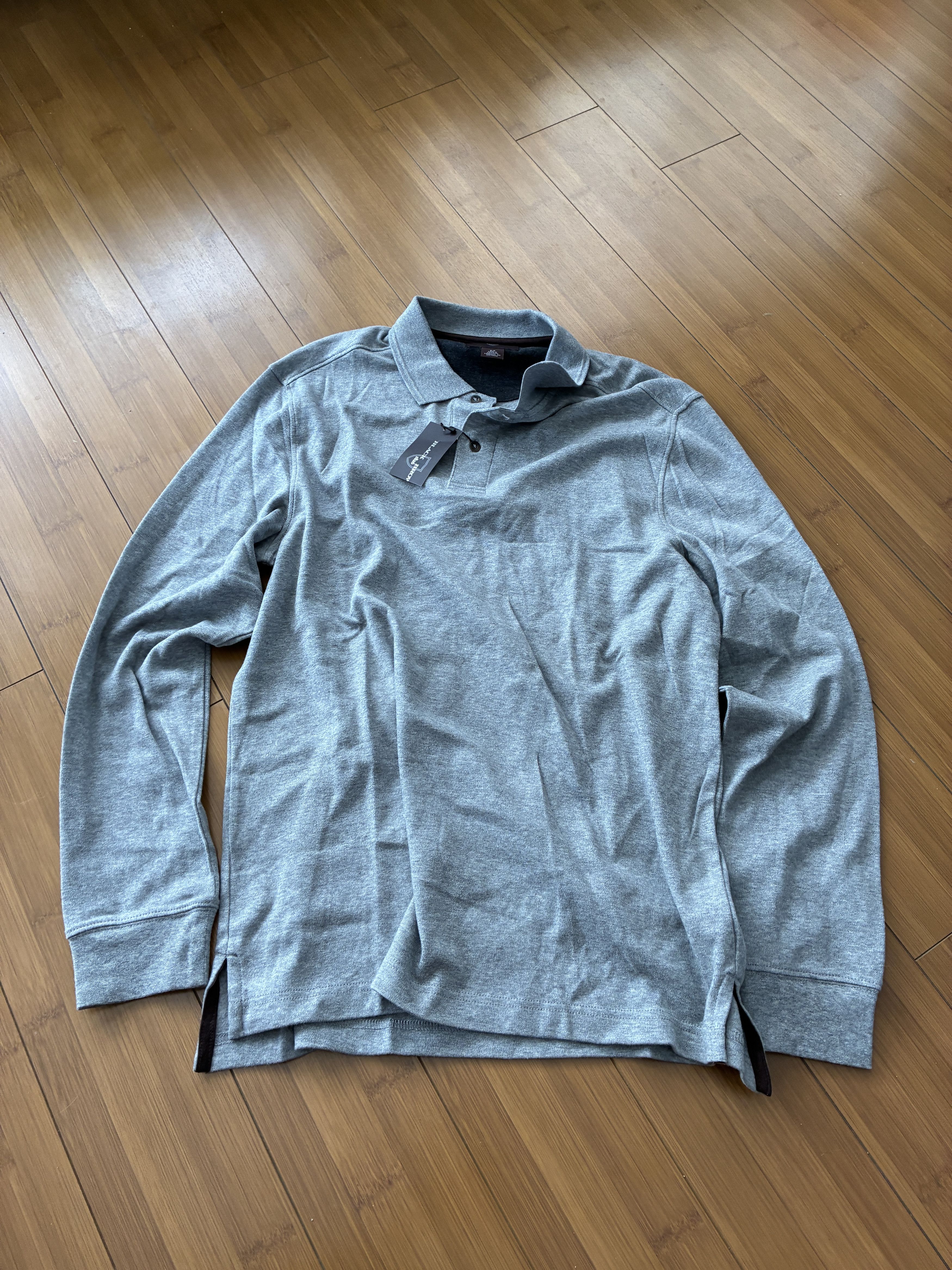 Black Brown 1826 Black Brown 1862 Quarry Gray Long Sleeve Shirt NWT - Small Size US S / EU 44-46 / 1 - 1 Thumbnail