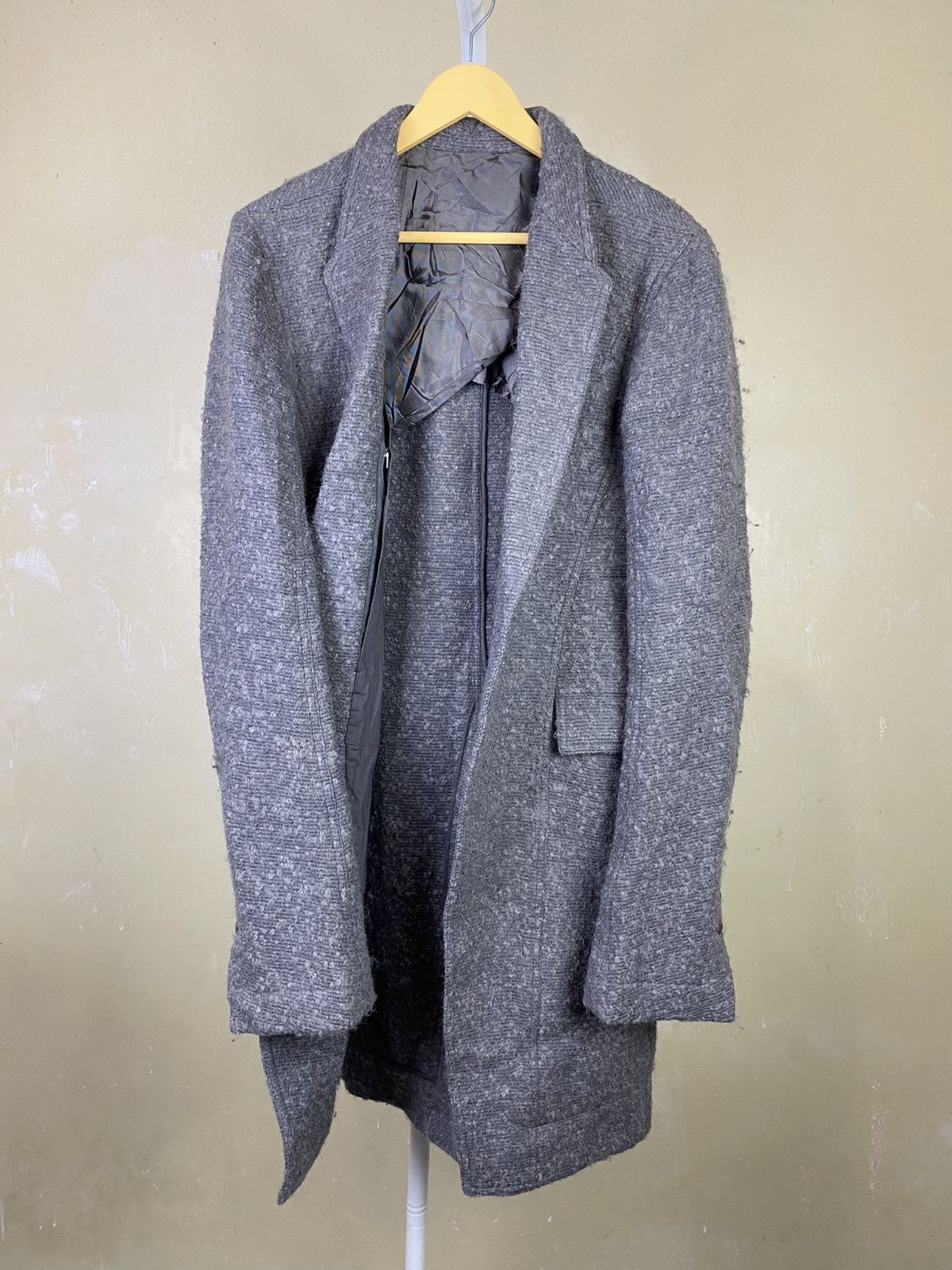 Rick Owens Rick Owens Mohair Coat Jacket Size US M / EU 48-50 / 2 - 3 Thumbnail