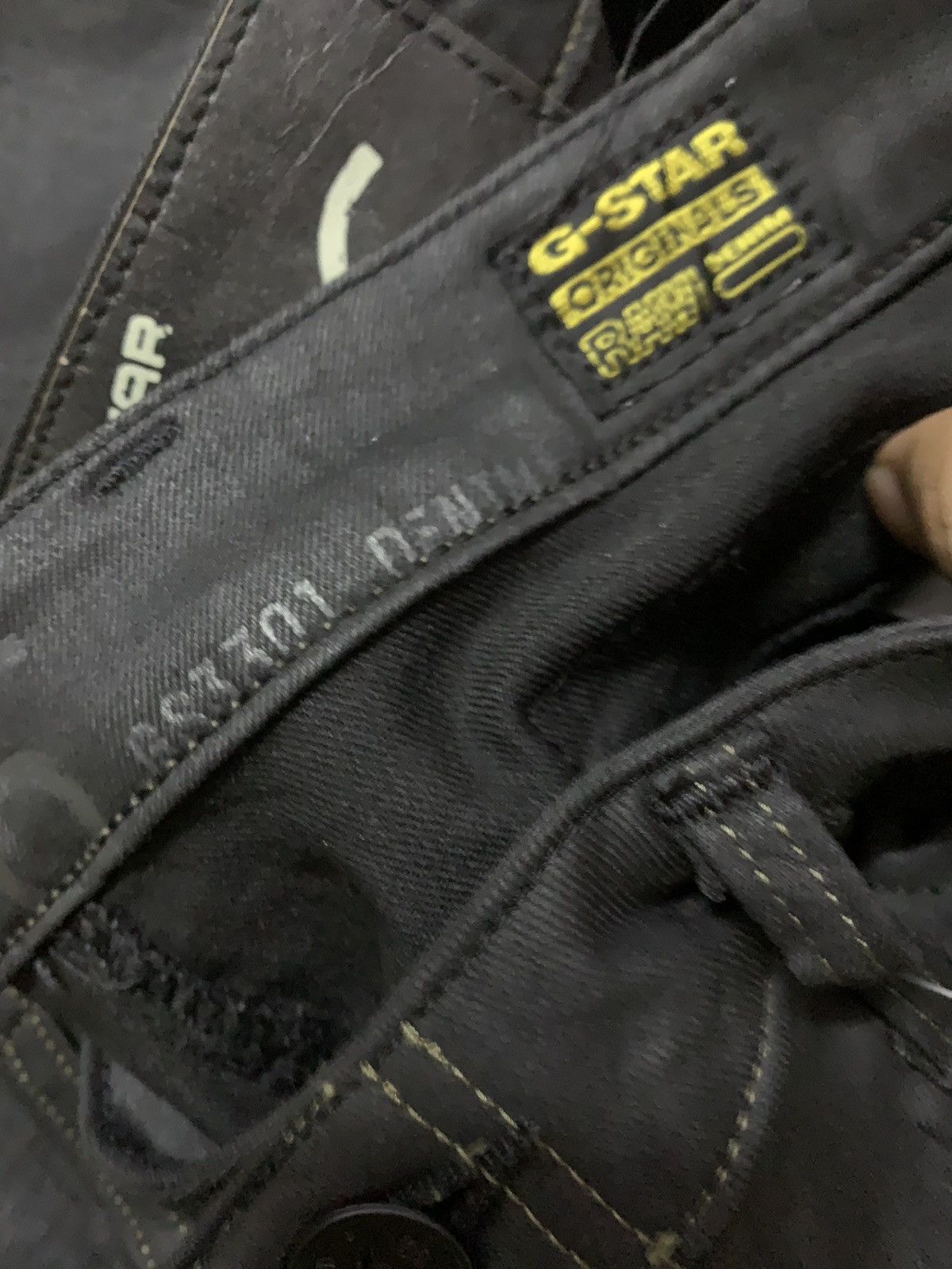 G-Star G star Raw Waxed Buckle Back Denim Size 30" / US 8 / IT 44 - 10 Thumbnail