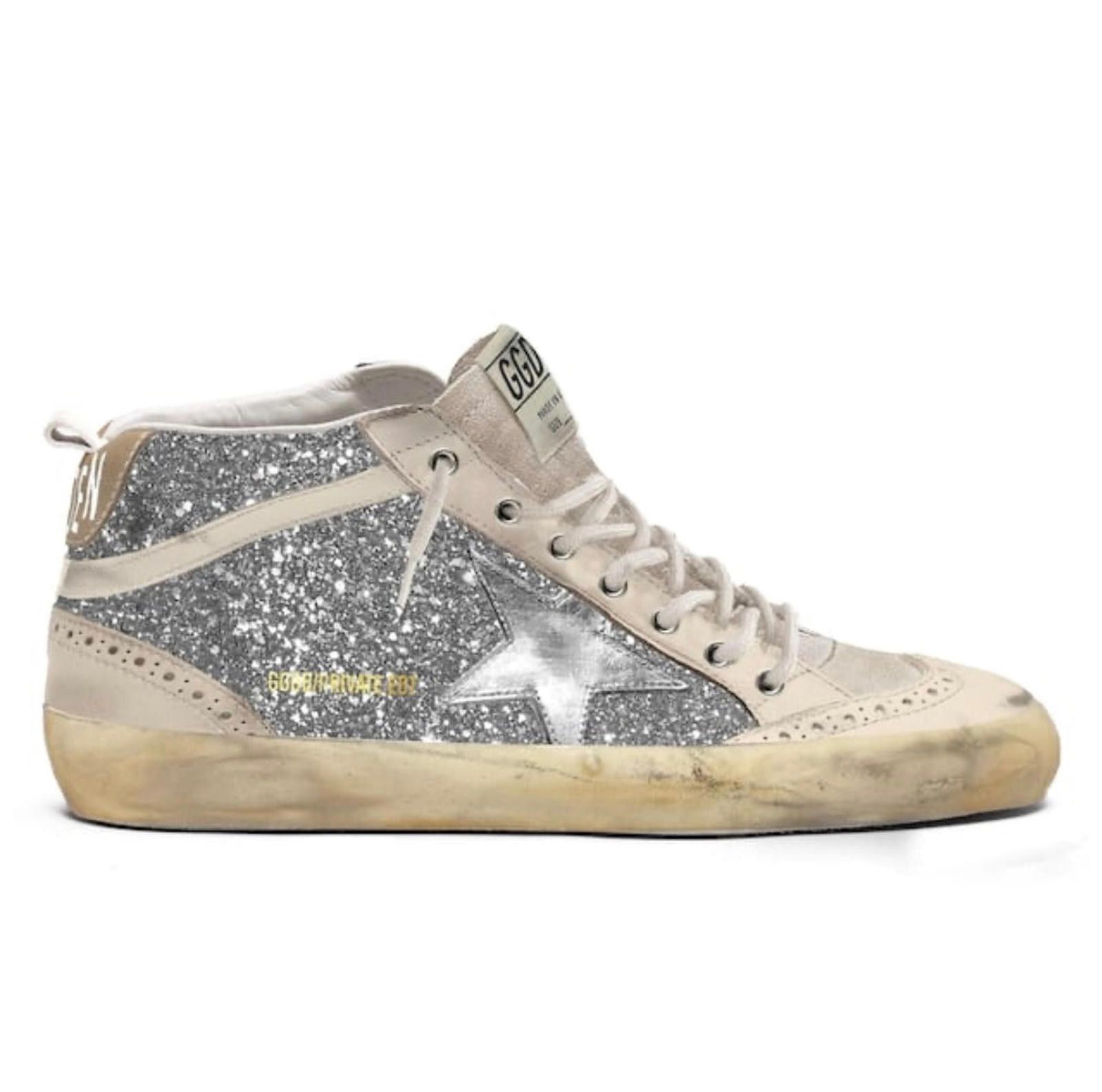Golden Goose Golden Goose Mid Star Sneakers Size US 5 / IT 35 - 1 Thumbnail