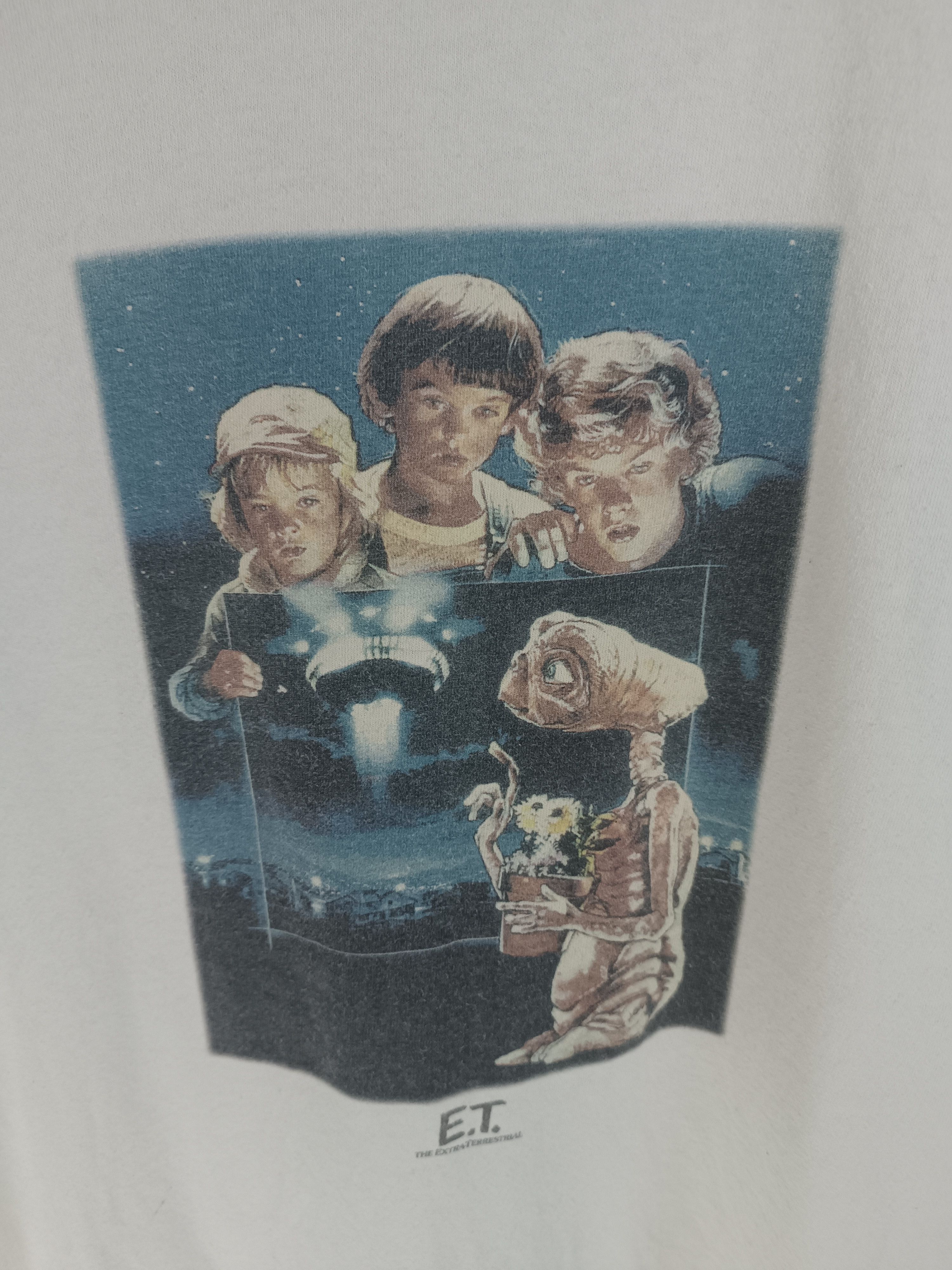 Vintage VINTAGE E.T EXTRA TERRESTRIAL MOVIE star wars trek alien Size US M / EU 48-50 / 2 - 10 Thumbnail