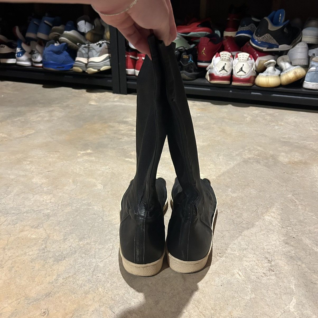 Adidas × Rick Owens Rick Owens SS15 Faun Adidas Superstar Leather Boot US 11.5 Size US 11.5 / EU 44-45 - 9 Thumbnail