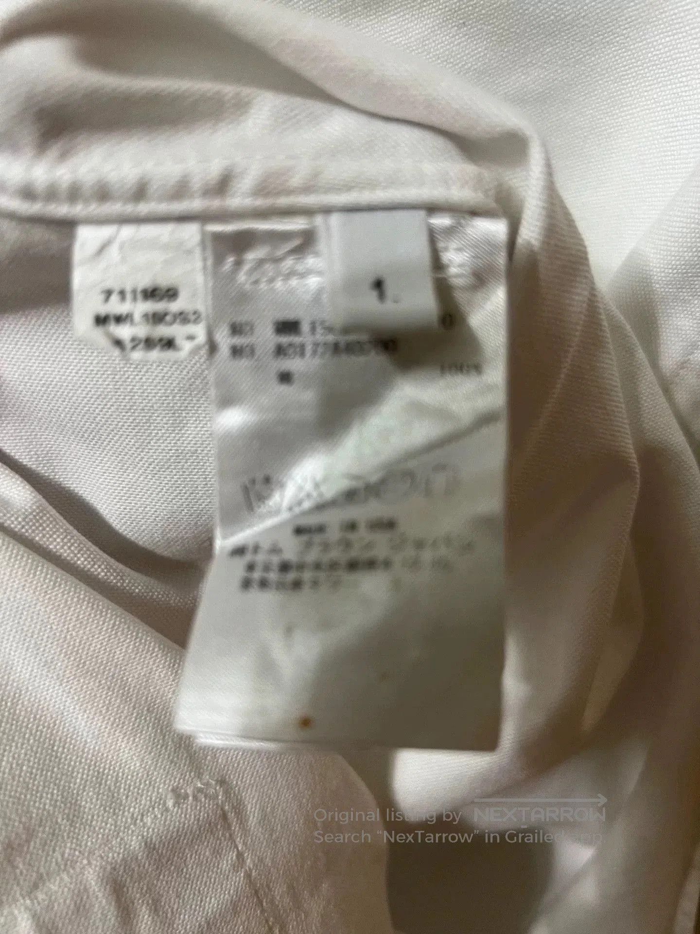 Thom Browne Thom Browne Men's Casual White Shirt. Size US S / EU 44-46 / 1 - 5 Thumbnail