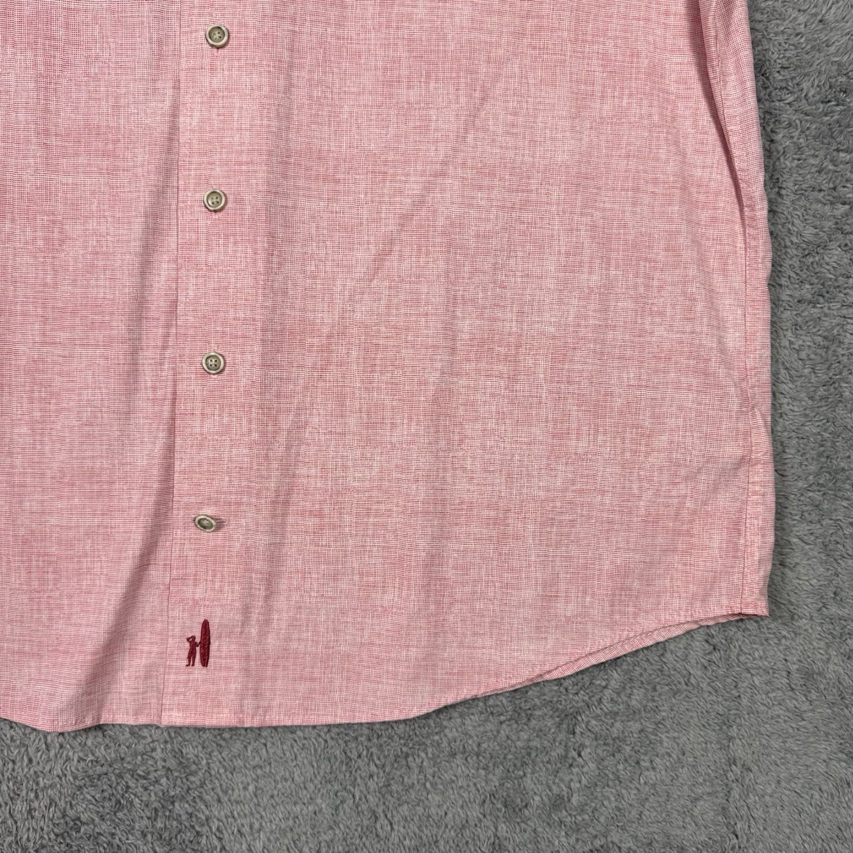 johnnie-O Nike Shirt Polo Mens L Pink Wicking Stretch Prepformance Johnnie-O Top Shelf Size US L / EU 52-54 / 3 - 3 Thumbnail