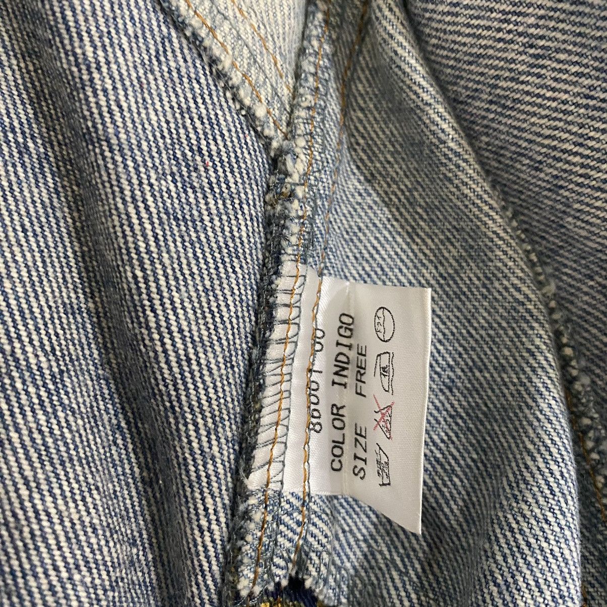 Indigo × Levi's × Levi's Made & Crafted 🔥VINTAGES LEVIS INDIGO PATCHWORK DENIM JACKET Size S / US 4 / IT 40 - 8 Thumbnail