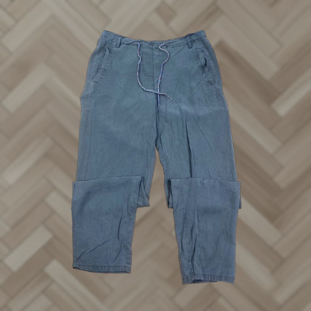Olive Betabrand Pants Womens XS Olive Green Casual Loose Drawstring 28" Inseam #8137 Size 26" / US 2 / IT 38 - 1 Thumbnail