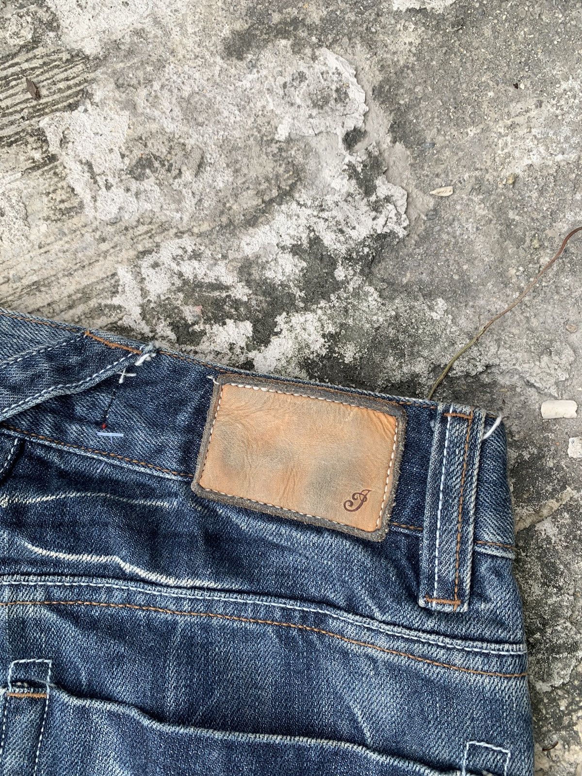 If Six Was Nine × Indian Motorcycle × Le Grande Bleu (L.G.B.) Indian motercycles jeans Size 27" / US 4 / IT 40 - 20 Thumbnail