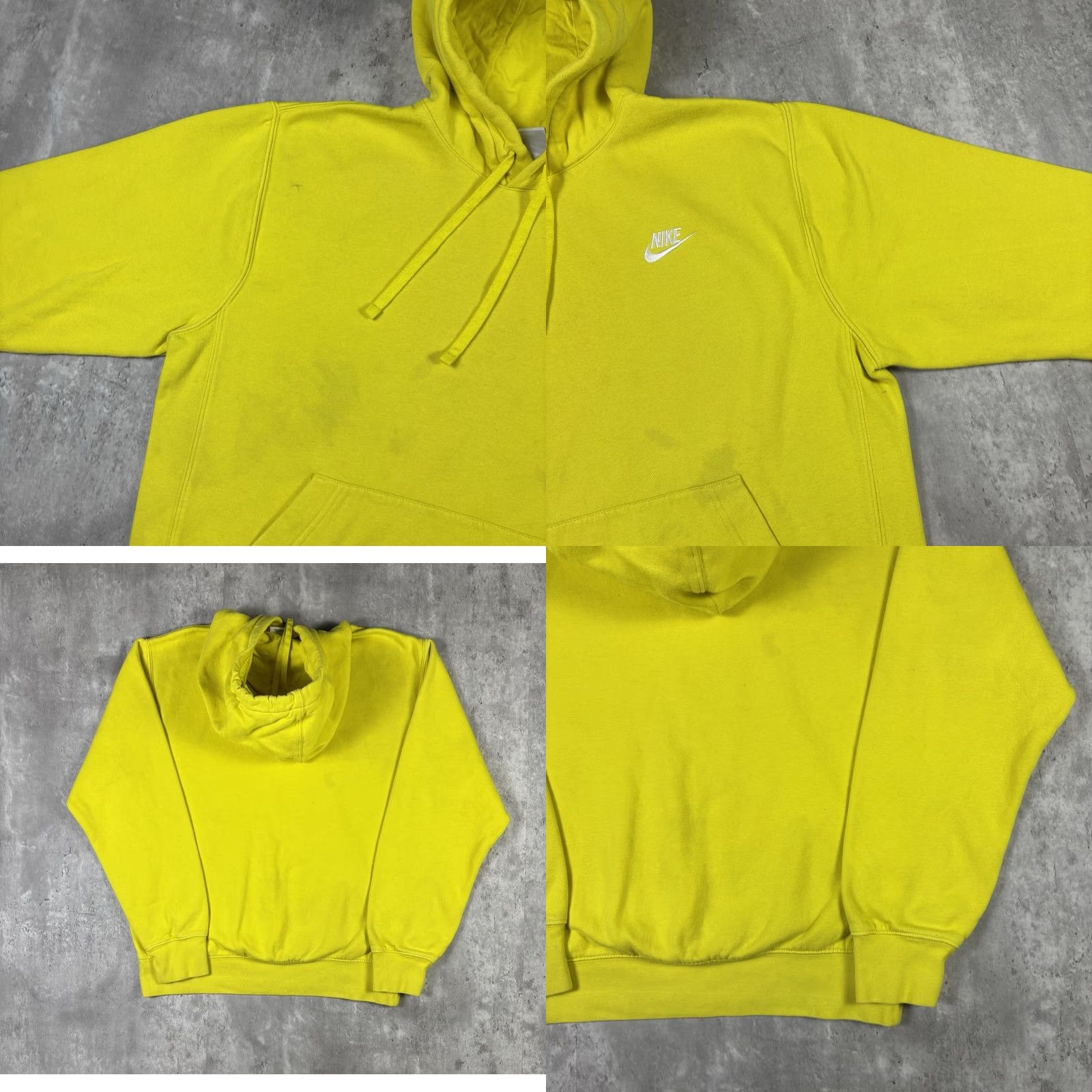 Nike Nike Hooded Pullover Sweatshirt White Embroidered Swoosh Logo Mens size S Size US S / EU 44-46 / 1 - 8 Thumbnail