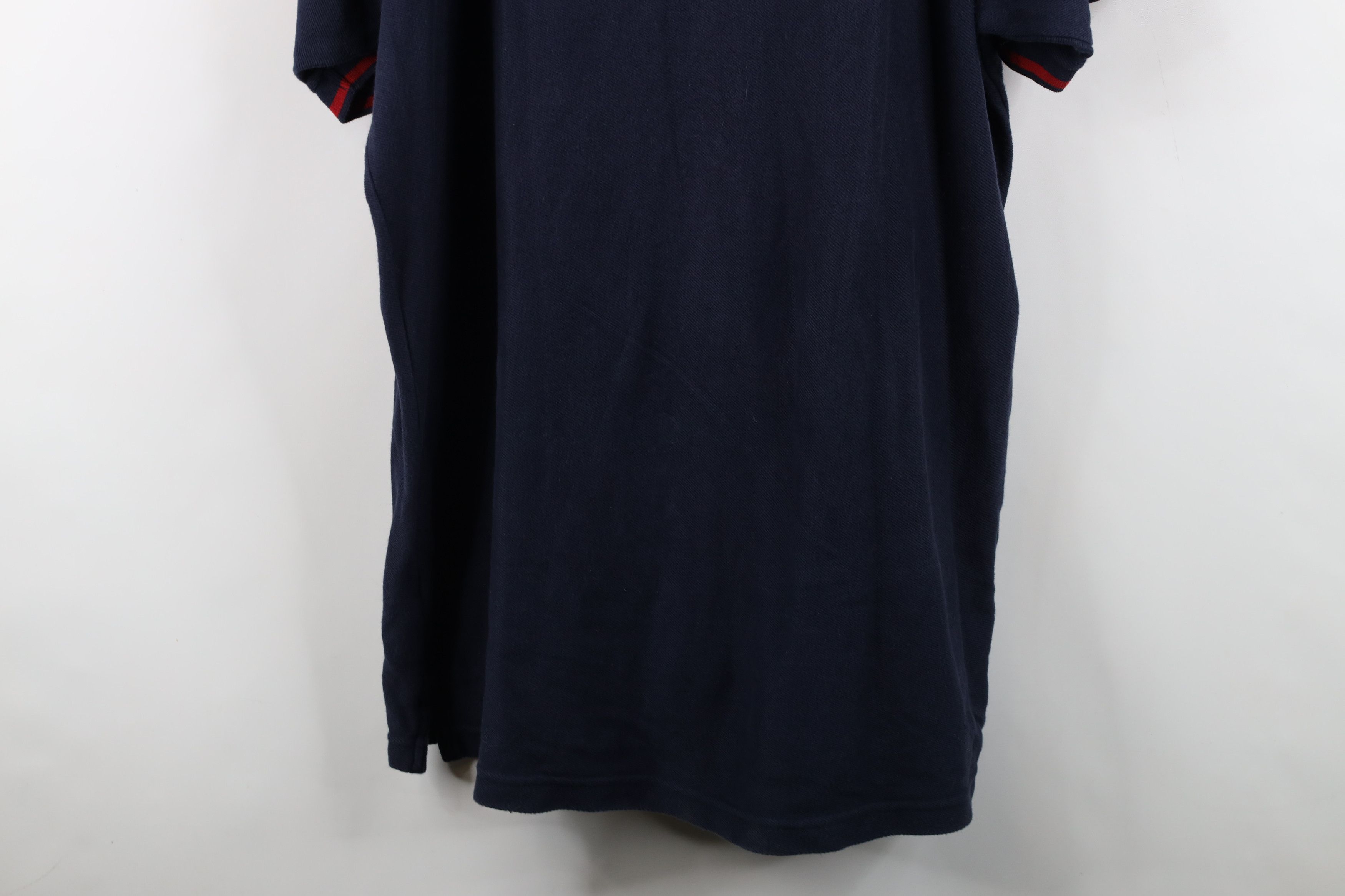 Ralph Lauren Vintage 90s Chaps Ralph Lauren Spell Out Baggy Fit Polo Blue Size US XL / EU 56 / 4 - 14 Thumbnail