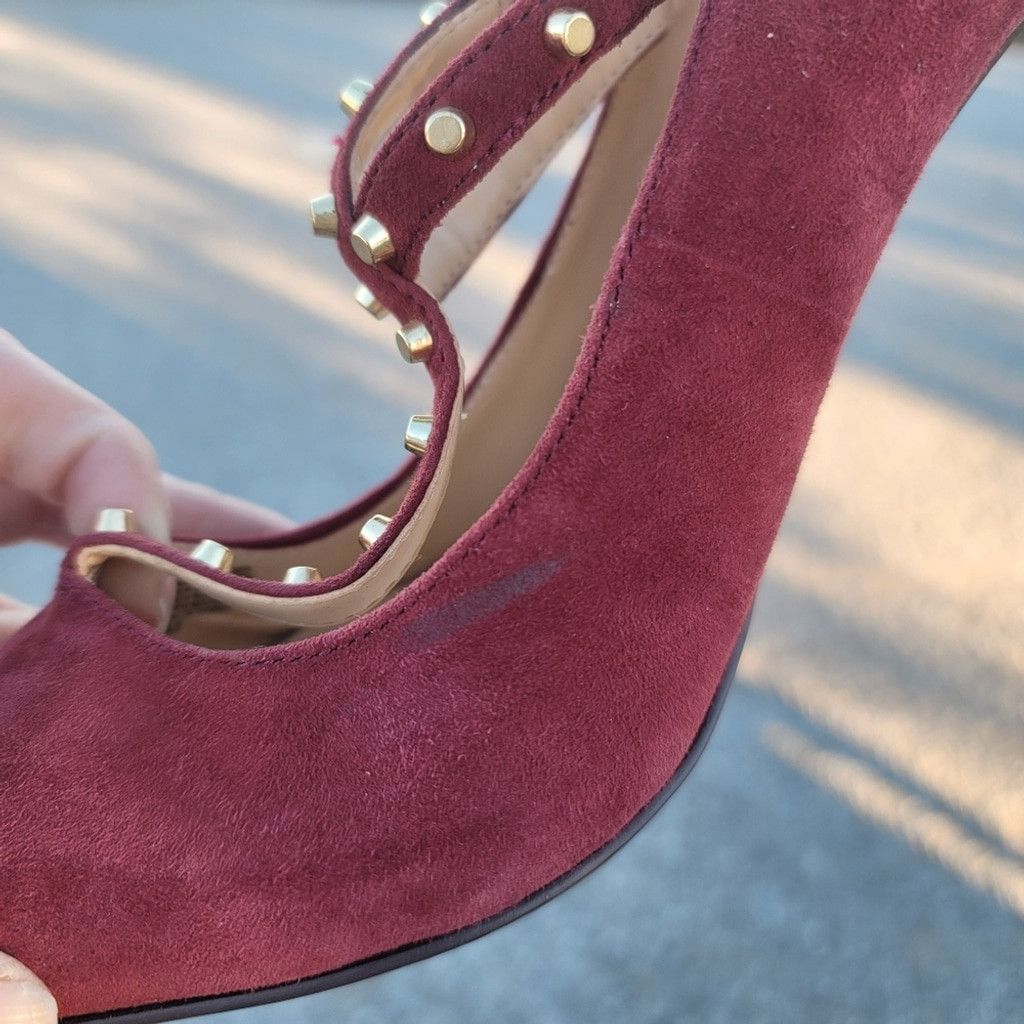 Banana Republic Banana Republic Women's Burgundy and Red Courts Size US 9 / IT 39 - 13 Thumbnail