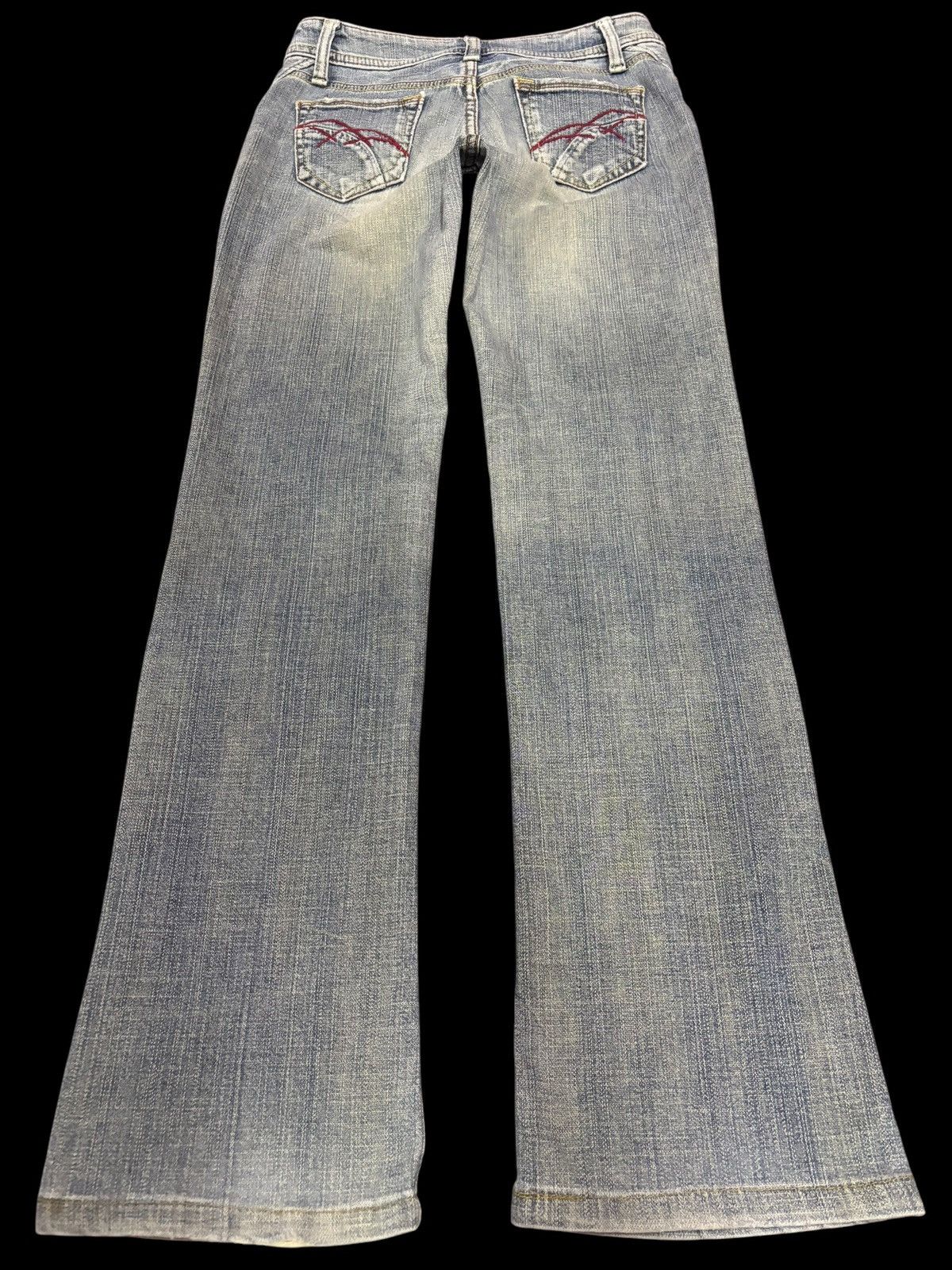 Japanese Brand × Vintage Vintage Georgia Love Bootcut Blue Washed Jeans Size 27" / US 4 / IT 40 - 2 Thumbnail