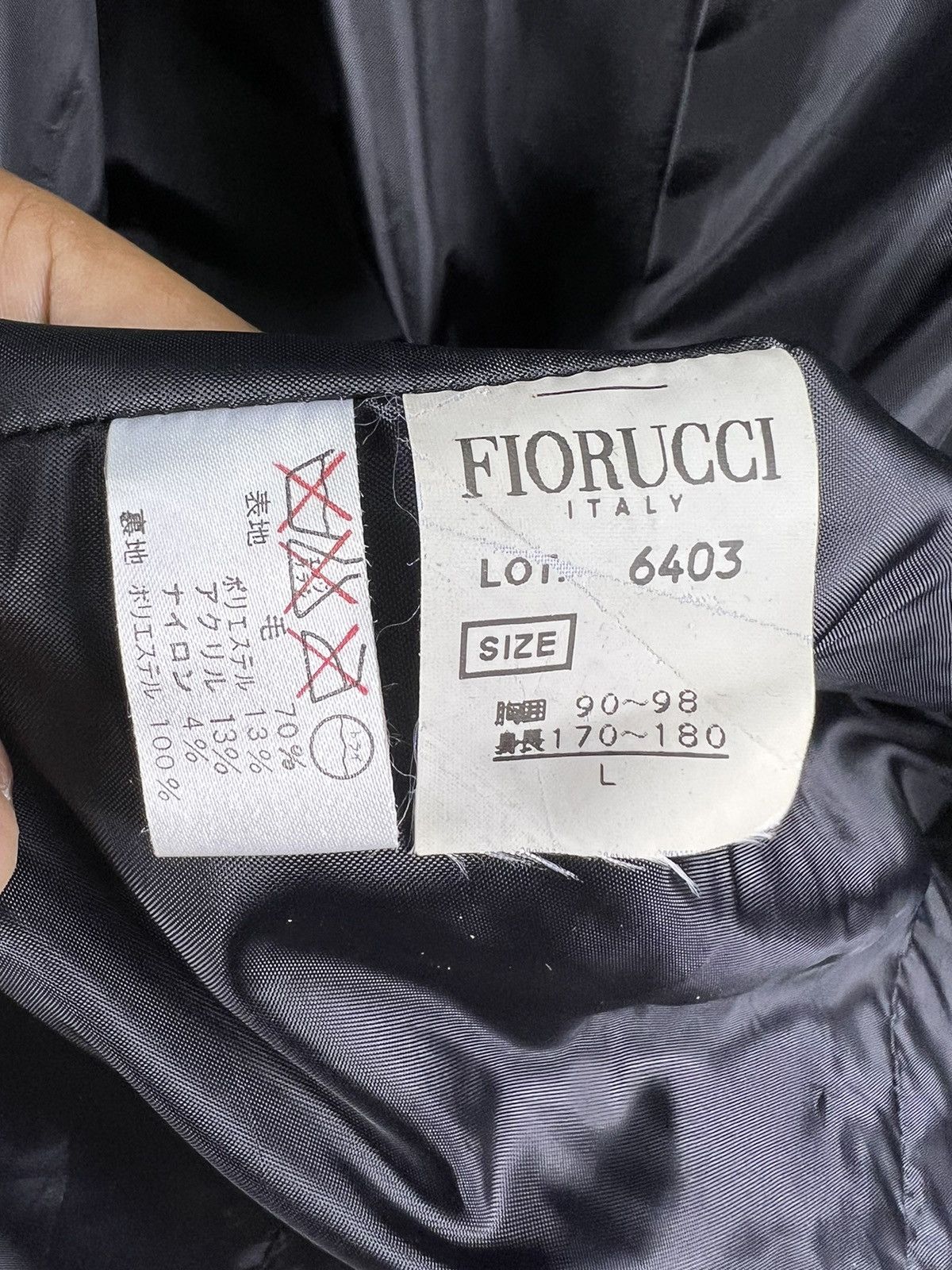 Fiorucci 🔥 FIORUCCI UOMO ITALIAN WOOL DOUBLE BREAST LONGCOAT Size US M / EU 48-50 / 2 - 7 Thumbnail