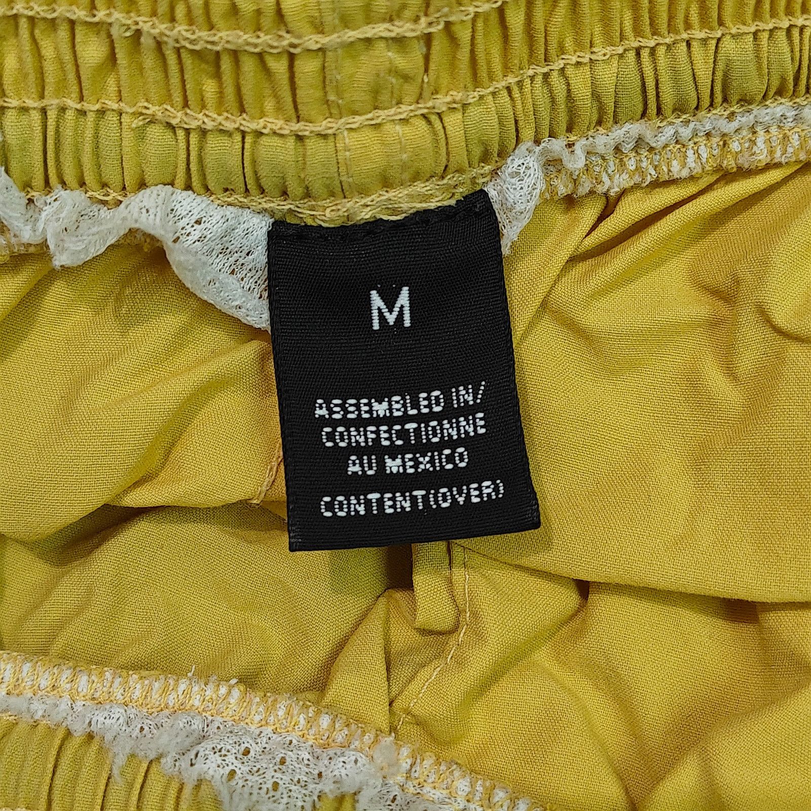 Patagonia Solid Yellow Lightweight Mens Shorts Medium