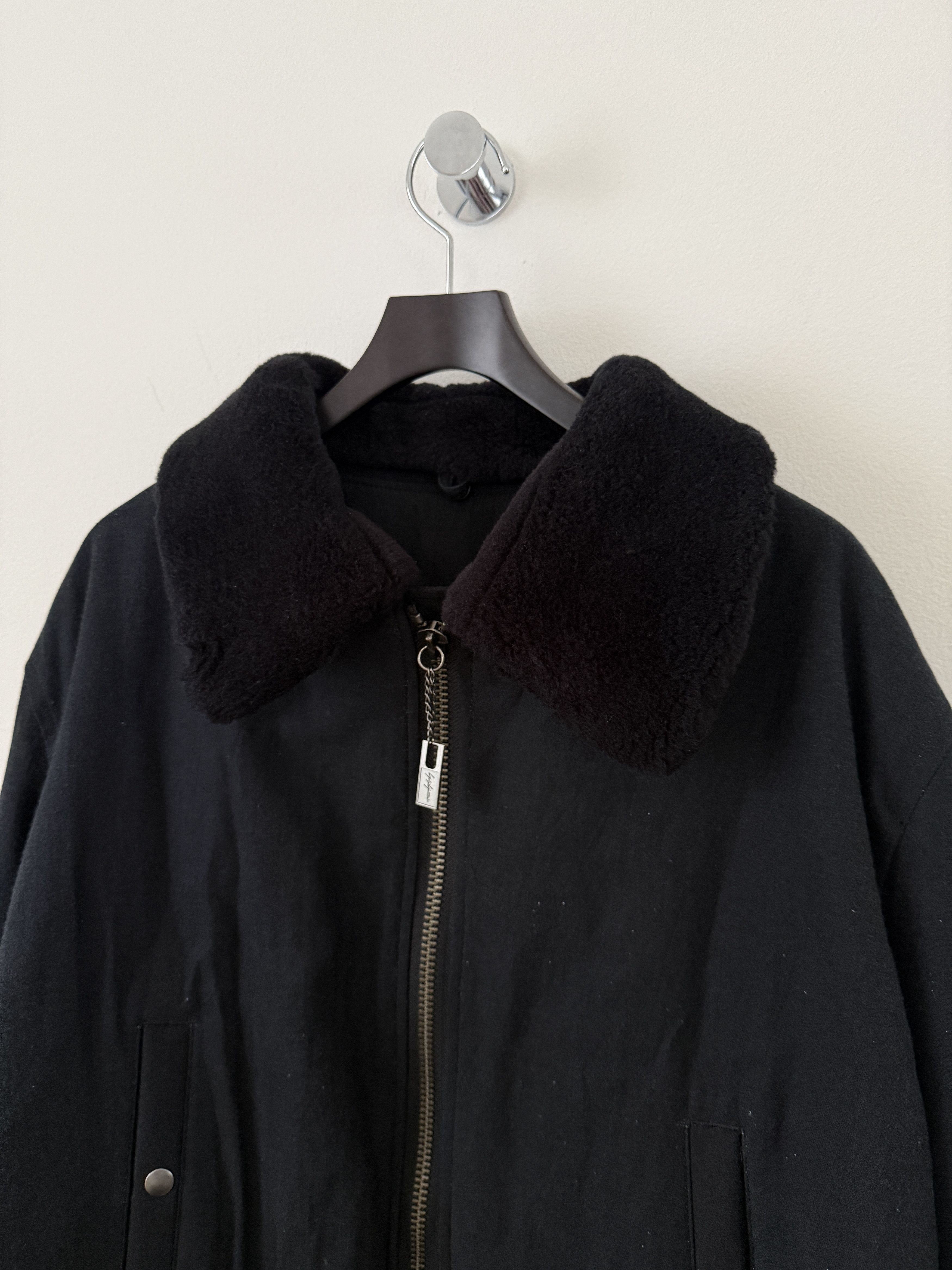 Yohji Yamamoto Pour Homme Lady Print Wool Blouson Jacket 2024 Size US L / EU 52-54 / 3 - 11 Thumbnail