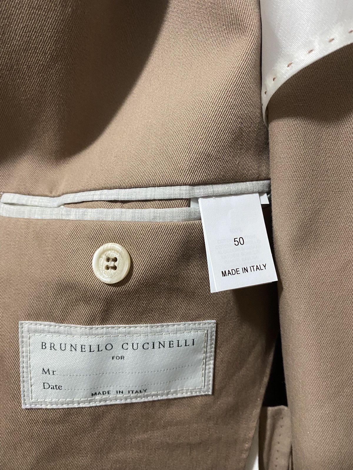 Brunello Cucinelli Brunello Cucinelli Blazer Size 40R - 3 Thumbnail