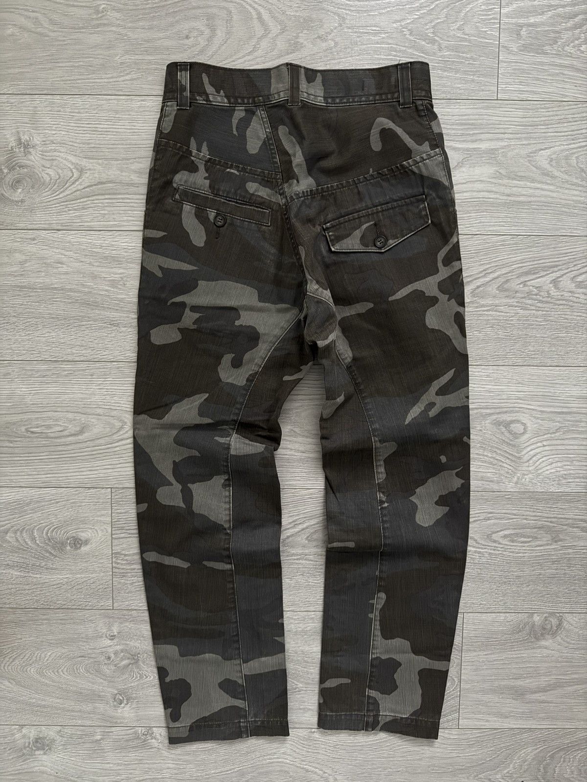 Final Home Final Home 2003 Asymmetrical Fly Camo Pants Size US 30 / EU 46 - 7 Thumbnail