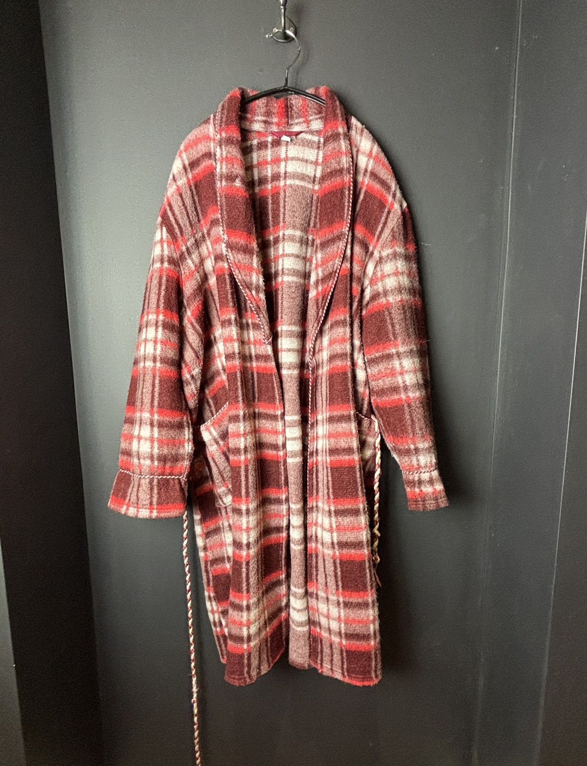 Vintage Vintage Plaid Robe House Coat Playboy 70s 80s Belted Lounge Size US M / EU 48-50 / 2 - 9 Thumbnail