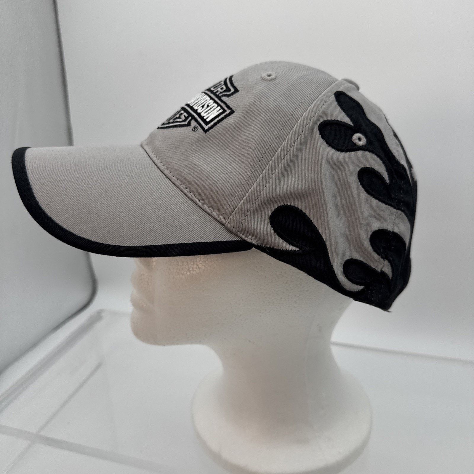 Harley Davidson Genuine Motor Clothes Harley Davidson Beige Baseball Adjust Size ONE SIZE - 3 Thumbnail