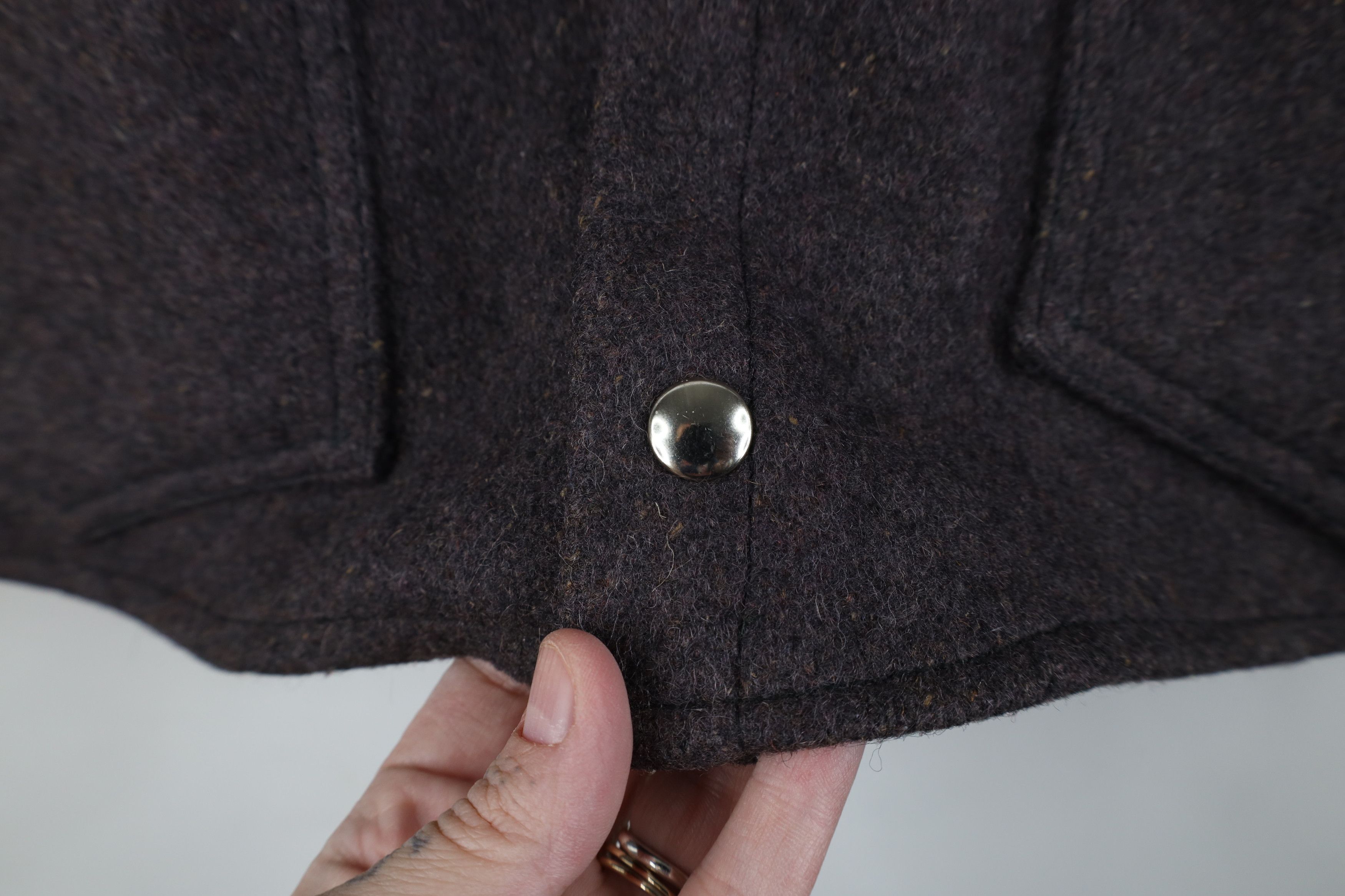 Vintage Vintage 50s 60s Streetwear Felt Wool Button Vest Jacket USA Size US XXL / EU 58 / 5 - 6 Thumbnail