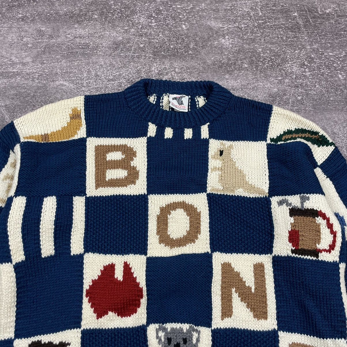 Vintage Vintage Bonzo Australian Handmade Sweather Size US XL / EU 56 / 4 - 2 Thumbnail