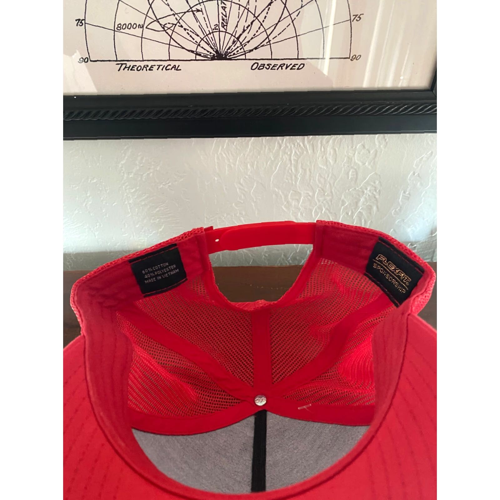 TravisMathew Travis Mathew Snapback Hat Red Black Trucker Men Adjustable Golf Life On Tour Rare Size ONE SIZE - 2 Thumbnail