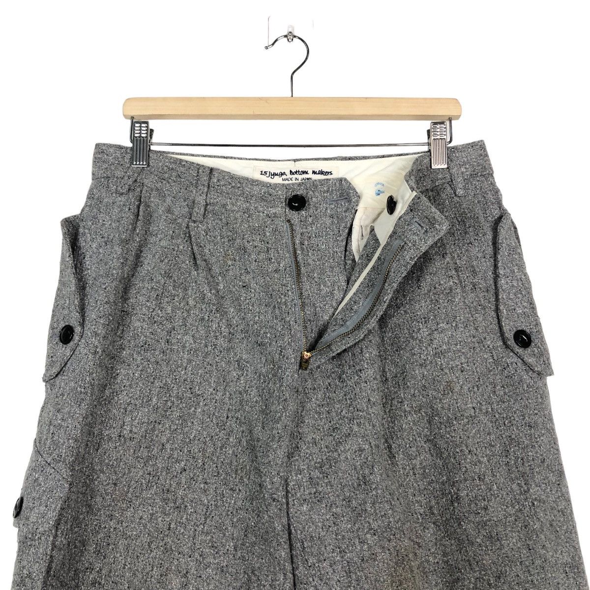 Japanese Brand 🔥Vintage Wool Cropped Biker Pants 15 Jugya Junya Watanabe Size US 33 - 10 Thumbnail