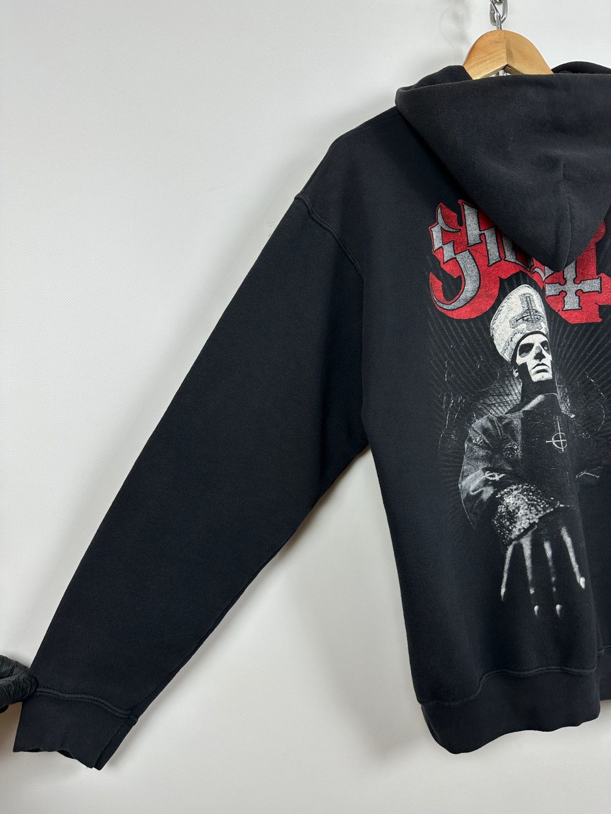 Band Tees Vintage Ghost Papa Emeritus Faded Black Zip Up Band Hoodie Size US M / EU 48-50 / 2 - 9 Thumbnail