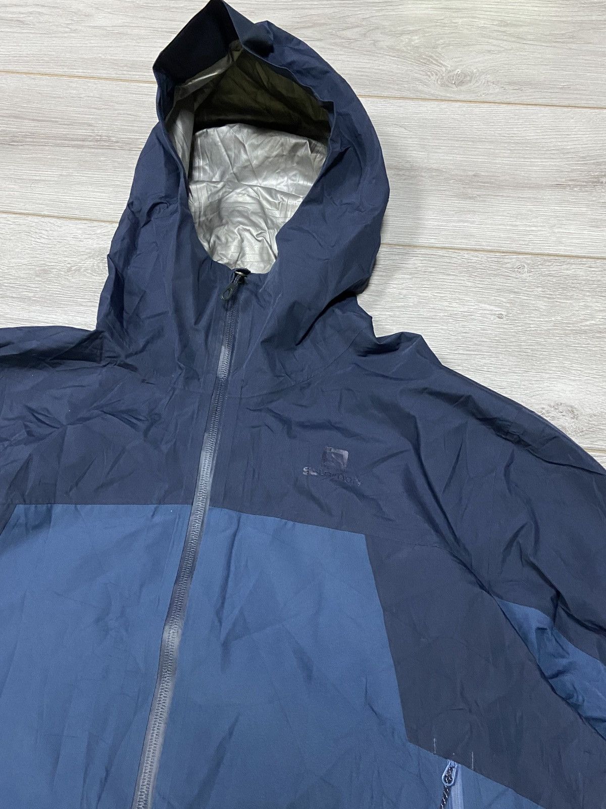 Salomon Vintage Salomon Gore Tex Jacket zip waterproof Size US XXL / EU 58 / 5 - 4 Thumbnail