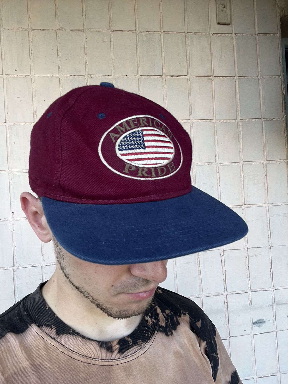 Vintage Vintage Hat American Pride Y2K Baseball Cap Size ONE SIZE - 18 Thumbnail