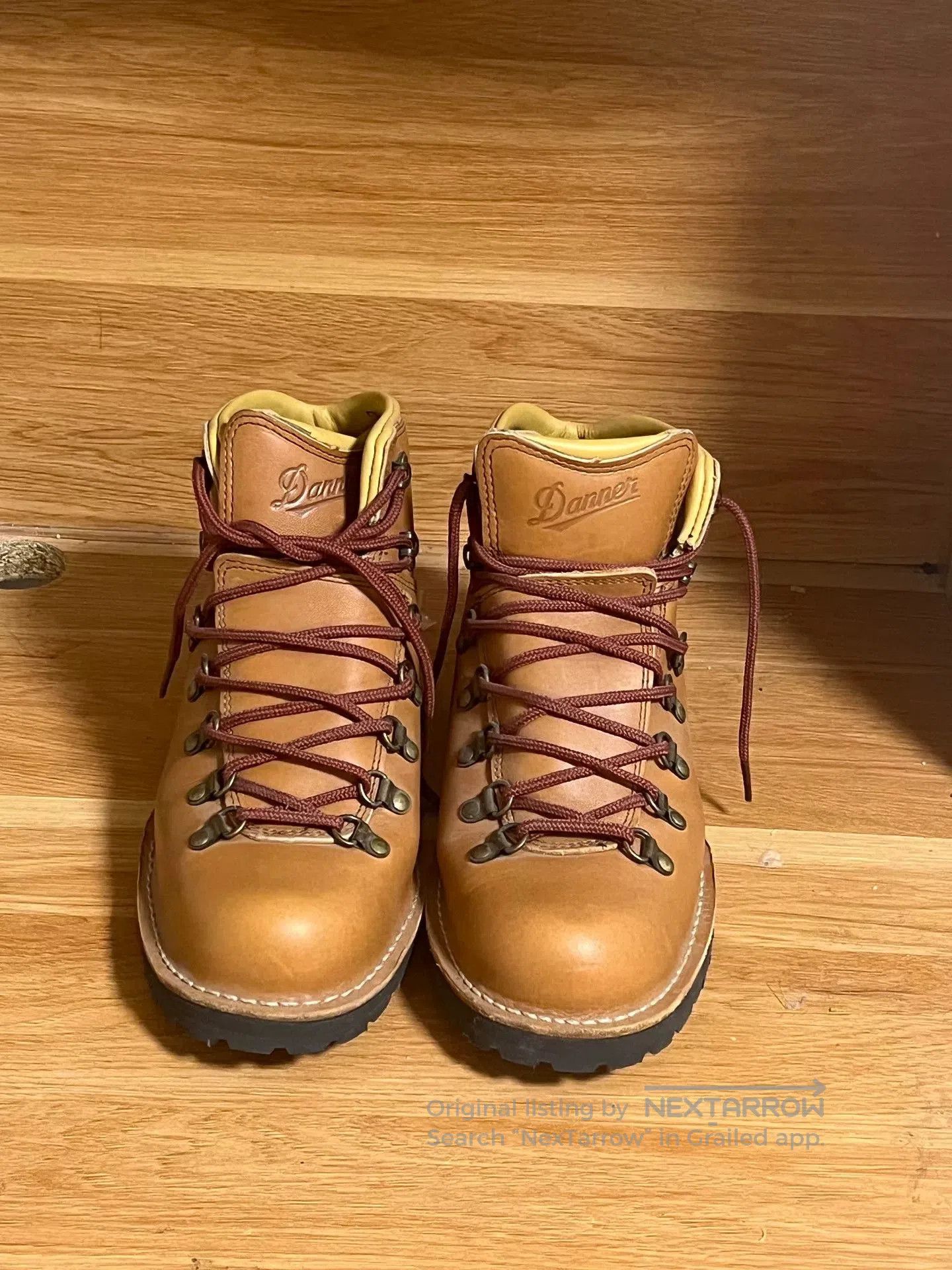 Danner Mountain Pass Work Boots.
