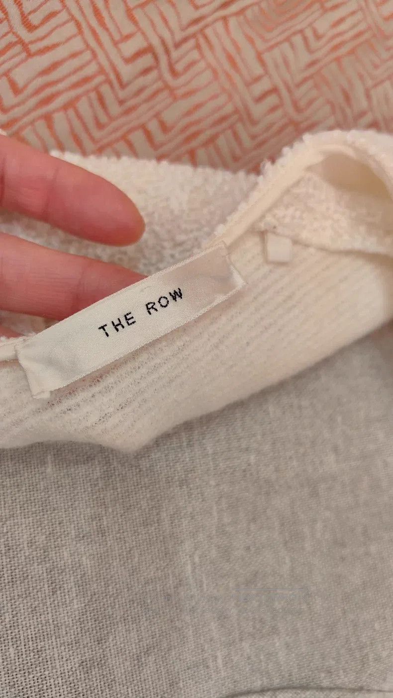 The Row The Row Cream premium wool knit top Size M / US 6-8 / IT 42-44 - 3 Thumbnail