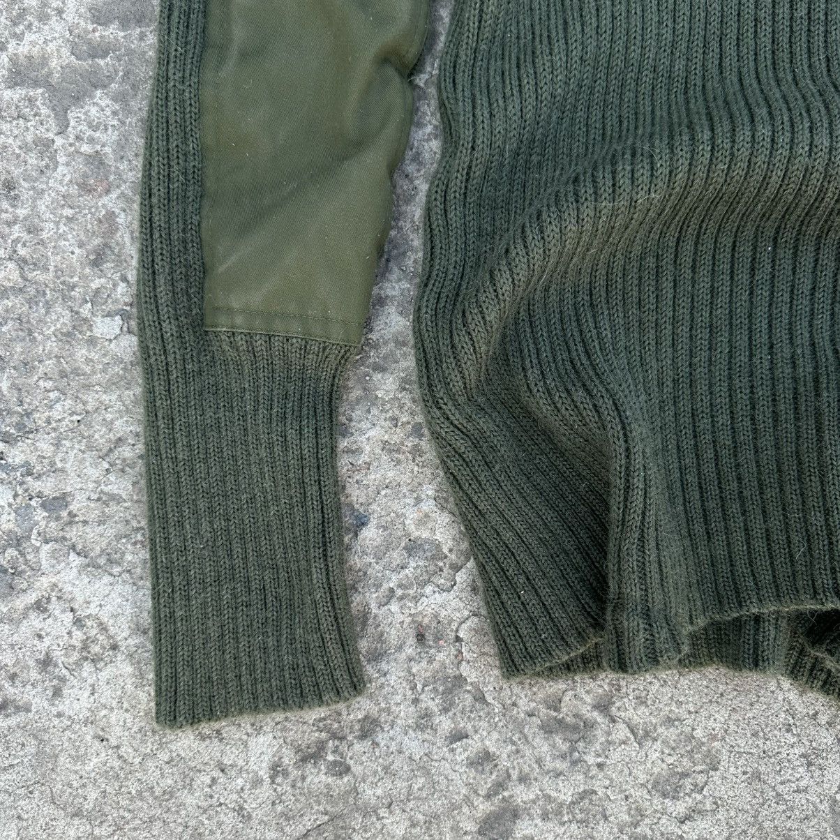Aeronautica Militare Vintage Jersey Man’s Heavy Olive Round Neck Size 106 Size US L / EU 52-54 / 3 - 13 Thumbnail