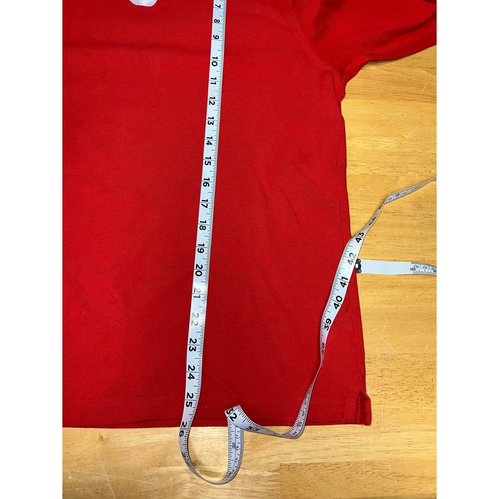 Apple Apple Shirt Long Sleeve Logo Company Red Tee Cotton Medium Size US M / EU 48-50 / 2 - 9 Thumbnail