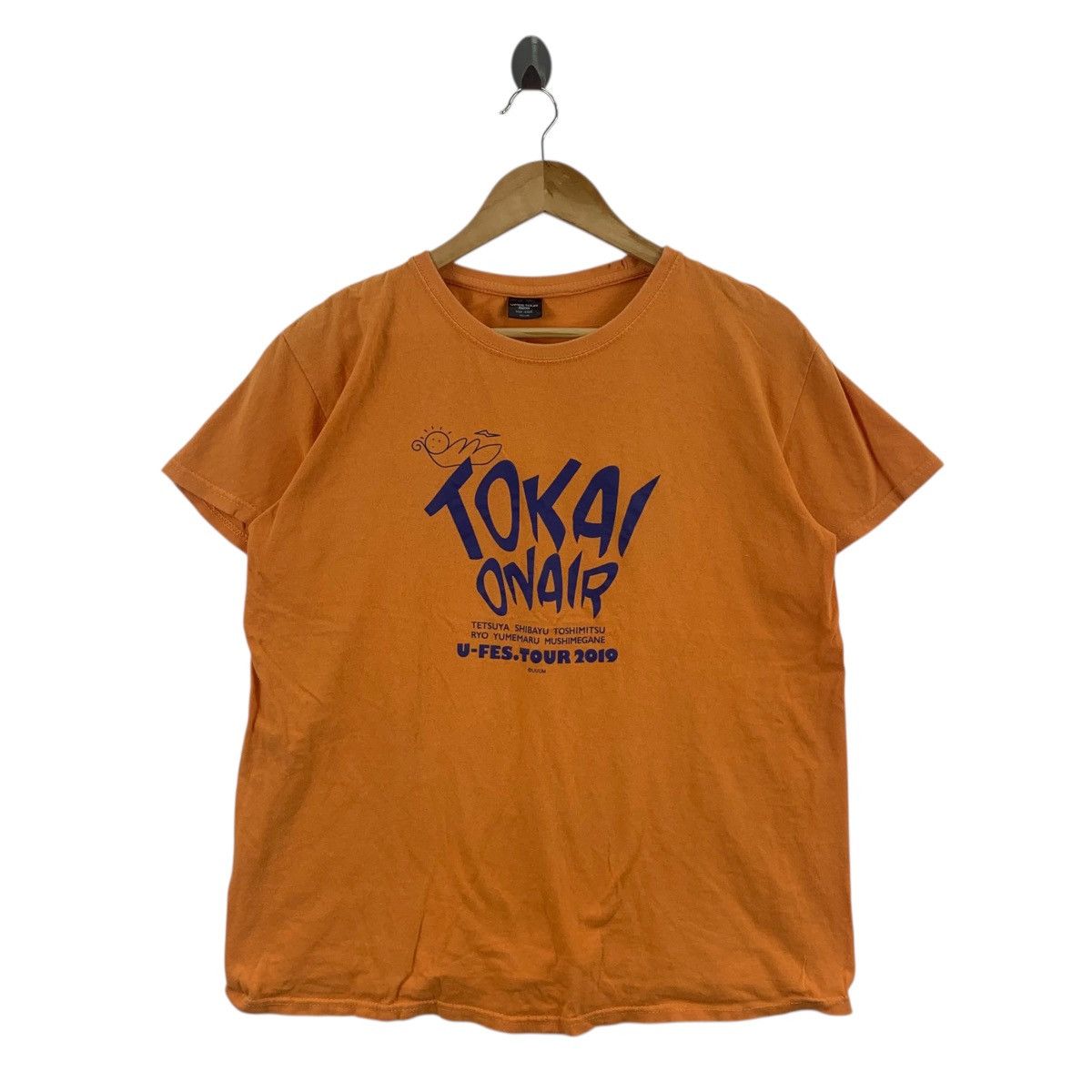 Vintage TOKAI ON AIR Japanese Youtuber Group Promo Tee Shirt Top Size US M / EU 48-50 / 2 - 3 Thumbnail