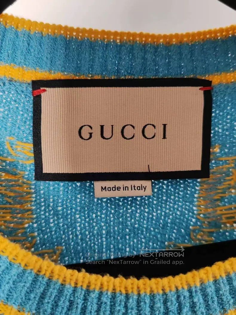 Gucci gucci Full-print knitted sweater Size M / US 6-8 / IT 42-44 - 3 Thumbnail