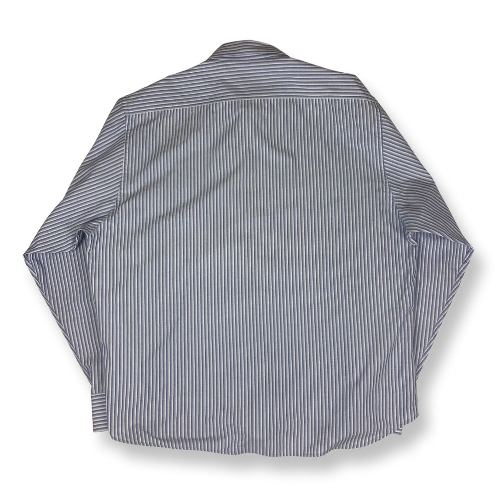 Vintage × Yves Saint Laurent Yves Saint Laurent YSL Logo Striped Shirt Size US XXL / EU 58 / 5 - 6 Thumbnail