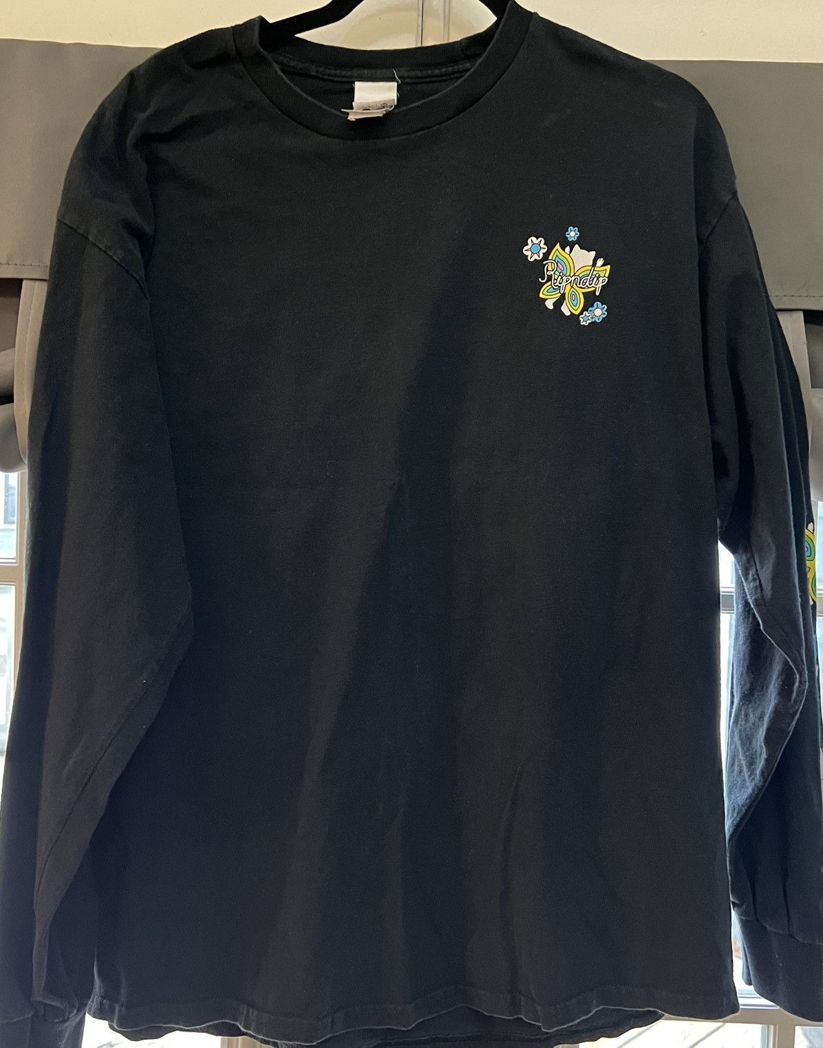 RIPNDIP Ripndip Butterfly Lord Nermal Long Sleeve Tee – XL Size US XL / EU 56 / 4 - 1 Thumbnail