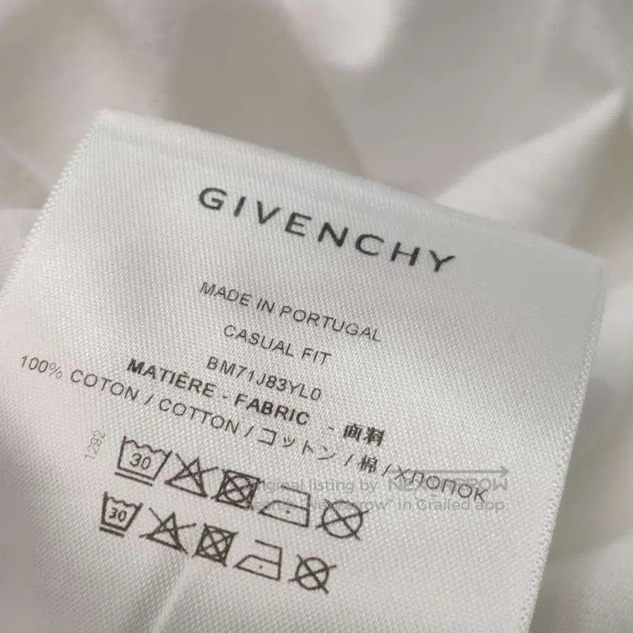 Givenchy Givenchy Cotton Logo Crew Neck Short. Size US S / EU 44-46 / 1 - 8 Thumbnail