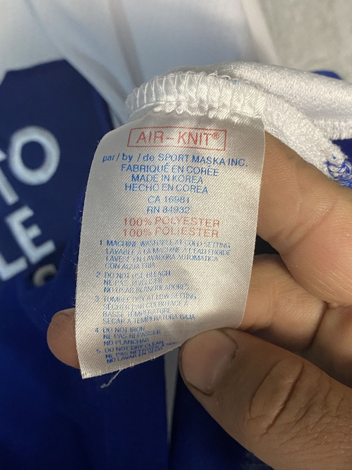 Ccm × NHL Vintage CCM Toronto Maple Leafs Hockey Jersey NHL PePSi Cup Size US L / EU 52-54 / 3 - 7 Thumbnail