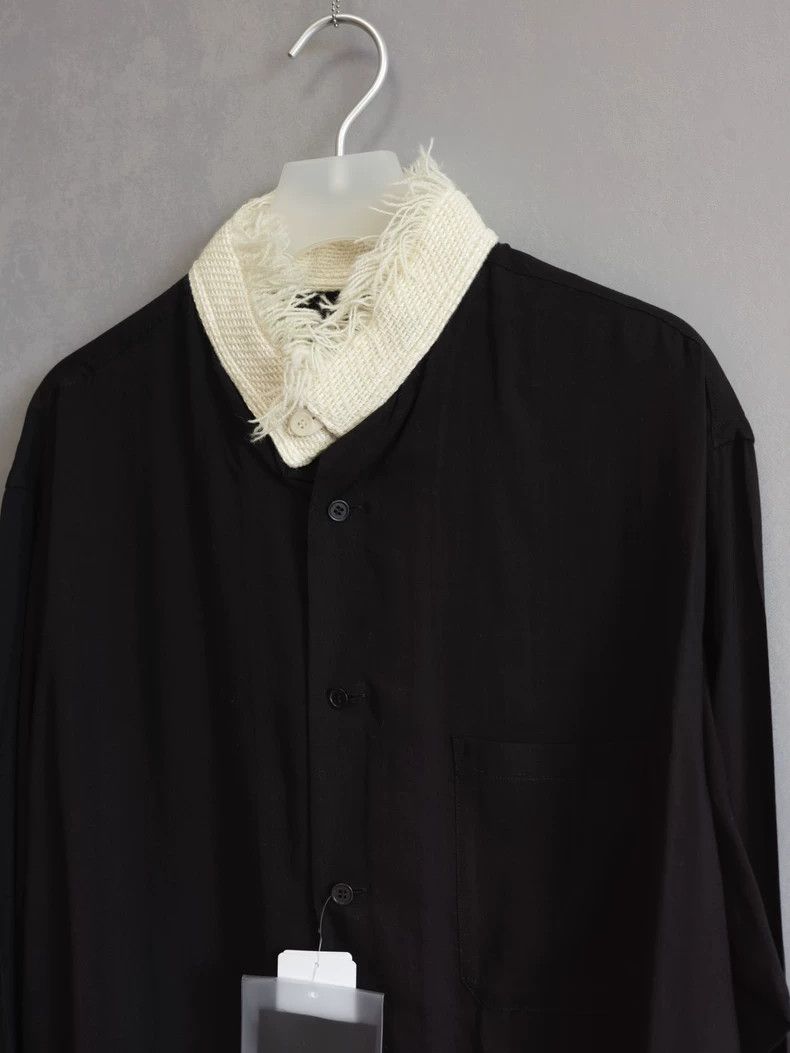 Yohji Yamamoto Yohji Yamamoto 24AW Waffle Fringe Shirt Size US L / EU 52-54 / 3 - 5 Thumbnail