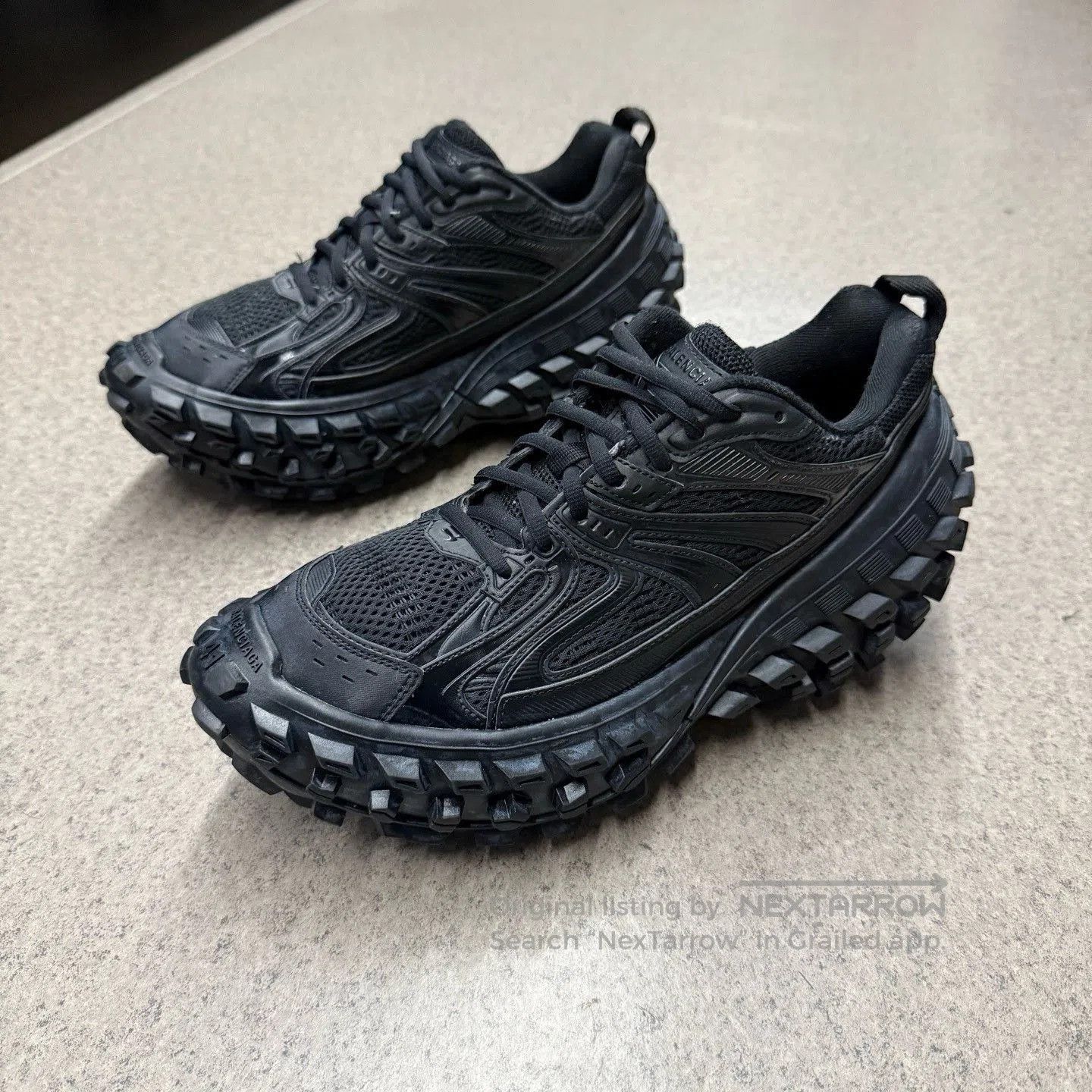Balenciaga Balenciaga Bouncer Black Sneakers. Size US 8 / EU 41 - 1 Thumbnail